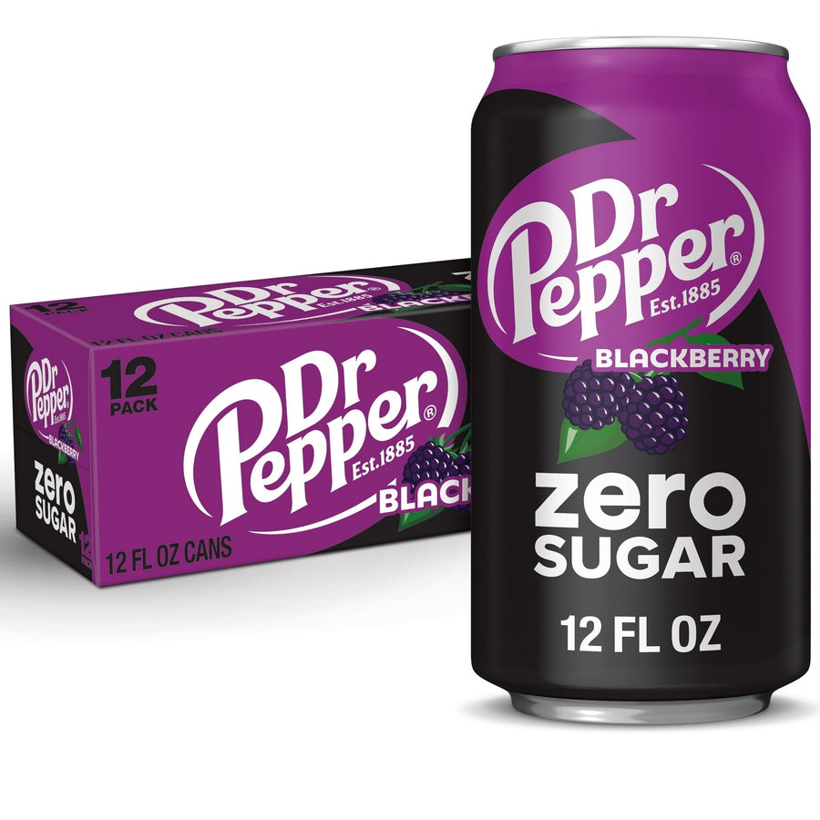 Dr Pepper Blackberry Zero Sugar Soda M3