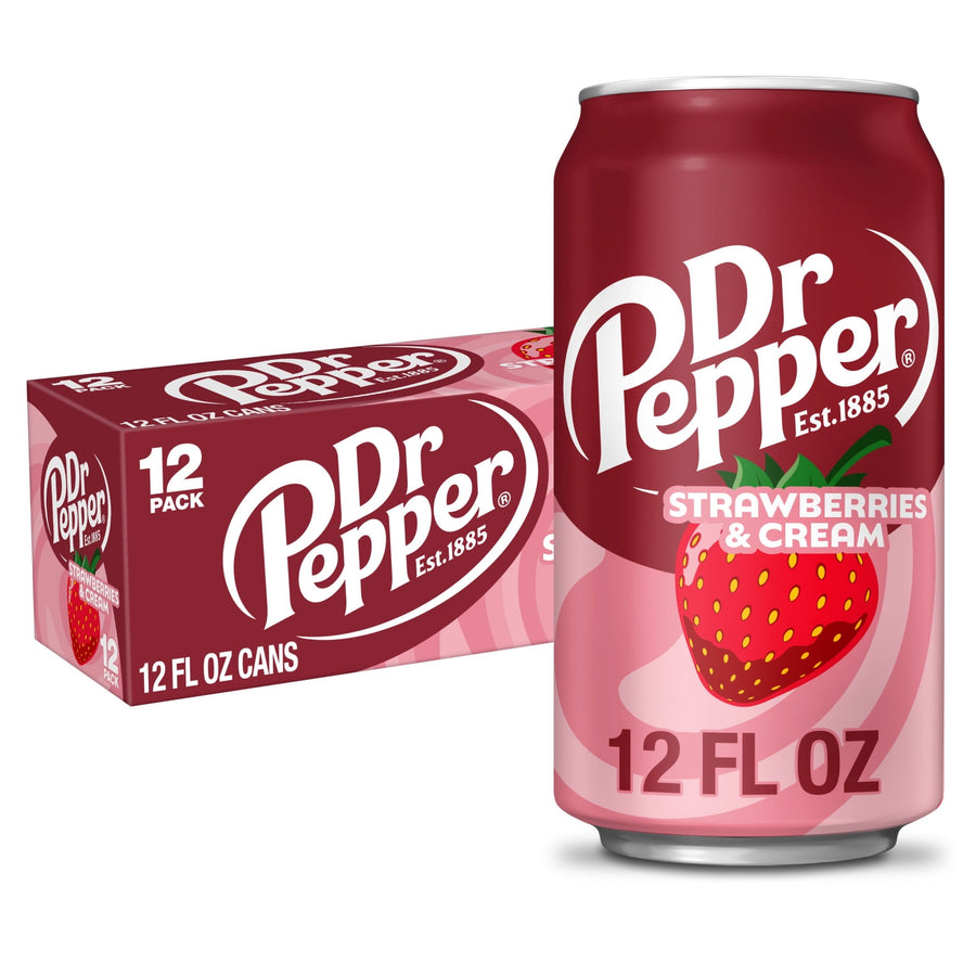 Dr Pepper Strawberries & Cream Soda E5